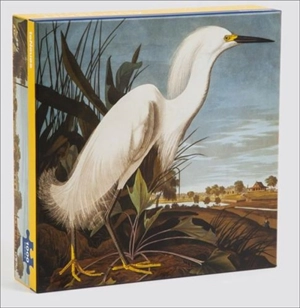 Snowy Egret : James Audubon 1000-Piece Puzzle - John James Audubon