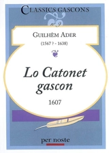 Lo catonet gascon : 1607 - Guillaume Ader