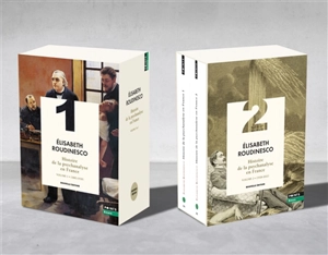 Histoire de la psychanalyse en France : coffret - Elisabeth Roudinesco