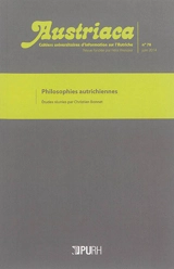 Austriaca, n° 78. Philosophies autrichiennes