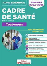 Cadre de santé : entrée en IFCS, tout-en-un : concours 2024-2025 - Mandi Gueguen