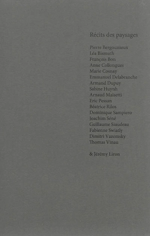 Récits des paysages