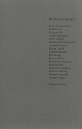 Récits des paysages