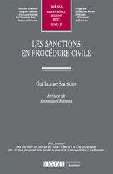 Les sanctions en procédure civile - Guillaume Sansone