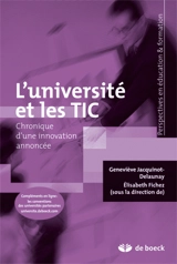 L'université et les TIC : chronique d'une innovation annoncée