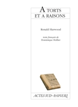 A torts et à raisons - Ronald Harwood