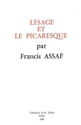 Lesage et le picaresque - Francis Assaf
