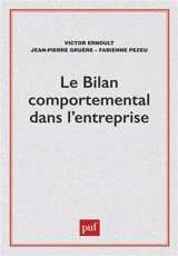 Le Bilan comportemental dans l'entreprise - Victor Ernoult