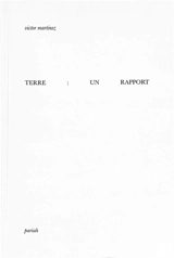 Terre : un rapport - Victor Martinez