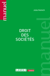 Droit des sociétés - Julia Heinich