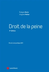 Droit de la peine - Evelyne Bonis-Garçon