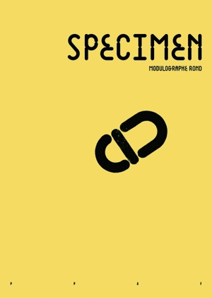 Specimen. Modulographe rond - Julien M.