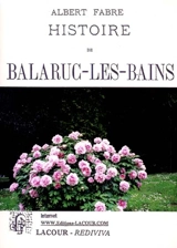 Histoire de Balaruc-les-Bains - Albert Fabre