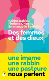 Des femmes et des dieux - Kahina Bahloul