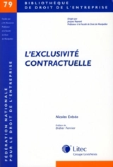 L'exclusivité contractuelle - Nicolas Eréséo