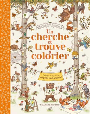 Un cherche et trouve à colorier - Rachel Piercey