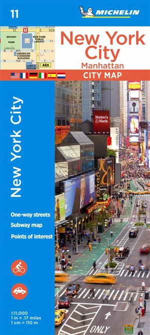 PLAN NEW YORK CITY : MANHATTAN - Collectif