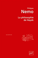 La philosophie de Hayek - Philippe Nemo