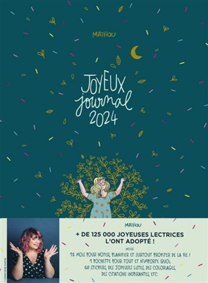 Joyeux journal 2024 : Agenda - Mathou
