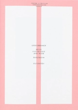 Anne Dressen en connection avec Nick Mauss. Anne Dressen in connection with Nick Mauss - Anne Dressen