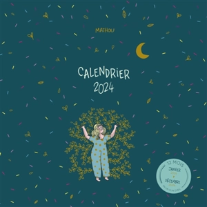 Calendrier mural Mathou 2024 - Mathou