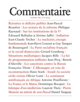 Commentaire, n° 182