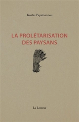La prolétarisation des paysans (1963) - Kostas Papaïoannou