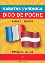 Kabatas formata vardnica francu-latviesu & latviesu-francu. Dico de poche letton-français & français-letton - Tourbel