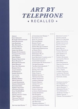 Art by telephone : recalled