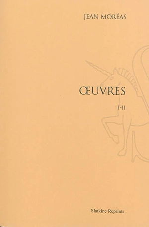Oeuvres - Jean Moréas