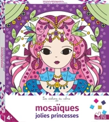 Mosaïques jolies princesses : boîte avec acccessoires