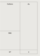 Aya : Cahiers du bâti Vol. 4 - Arguiñe Escandón