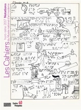 Les cahiers du Musée national d'art moderne, hors série. Notations