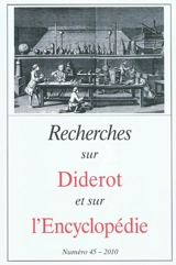 Recherches sur Diderot et sur l'Encyclopédie, n° 45