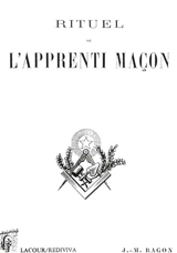 L'Apprenti maçon - Jean-Marie Ragon