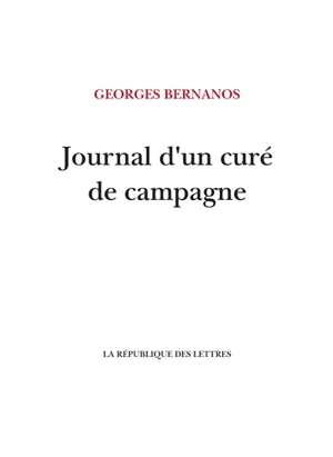 Journal d'un curé de campagne - Georges Bernanos