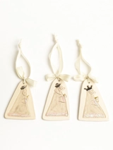 Crèche à suspendre :  les 3 Rois Mages - LES BIGOTES Les bigotes