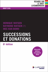 Successions et donations : 2023 - Monique Watgen
