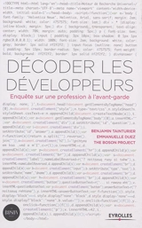 Décoder les développeurs : enquête sur une profession à l'avant-garde - Benjamin Tainturier