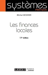 Les finances locales - Michel Bouvier