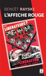 L'affiche rouge - Benoît Rayski