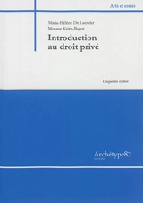 Introduction au droit privé : 2016-2017 - Marie-Hélène de Laender