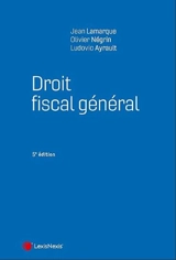 Droit fiscal général - Jean Lamarque