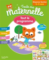 Toute ma maternelle, moyenne section, 4-5 ans : tout le programme - Guy Blandino