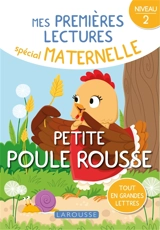 Petite poule rousse : tout en grandes lettres - Sophie de Mullenheim
