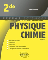 Physique chimie 2de - Cédric Roux