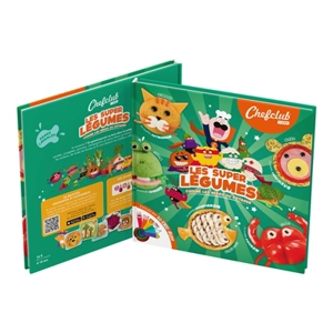 Les super légumes : cuisine les héros du potager - Chefclub kids