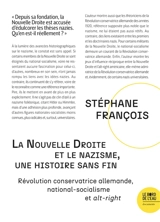 La nouvelle droite et le nazisme, une histoire sans fin : révolution conservatrice allemande, national-socialisme et alt-right - Stéphane François