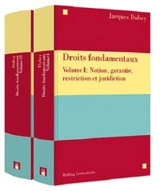 Droits fondamentaux volume I et volume II - Jacques Dubey