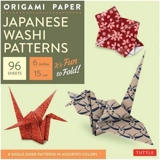 Origami Paper Japanese Washi Patterns Small 6 96 sheets - Tuttle